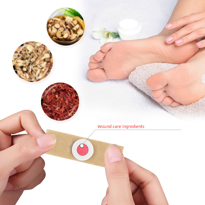 Detox Foot Patch - 6/48/60/72 ชิ้น แผ่นแปะดูแลเท้า แผ่นแปะกำจัดตาปลา แผ่นแปะรักษาแผล กำจัดตาปลา