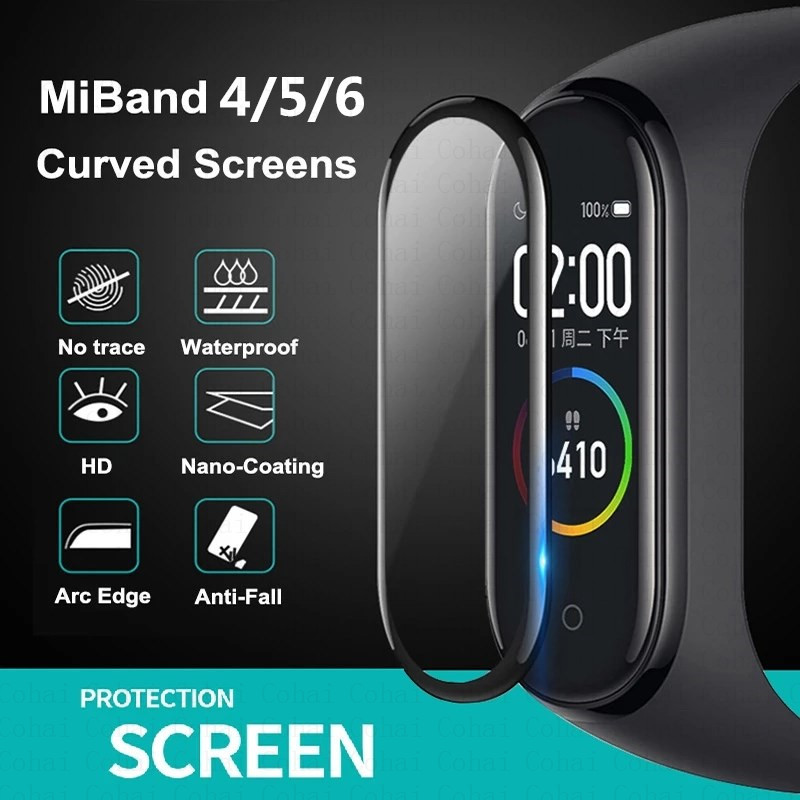9D กระจกนิรภัยสำหรับ Xiaomi Mi - Health Wellness Bracelet บทวิจารณ์และราคา