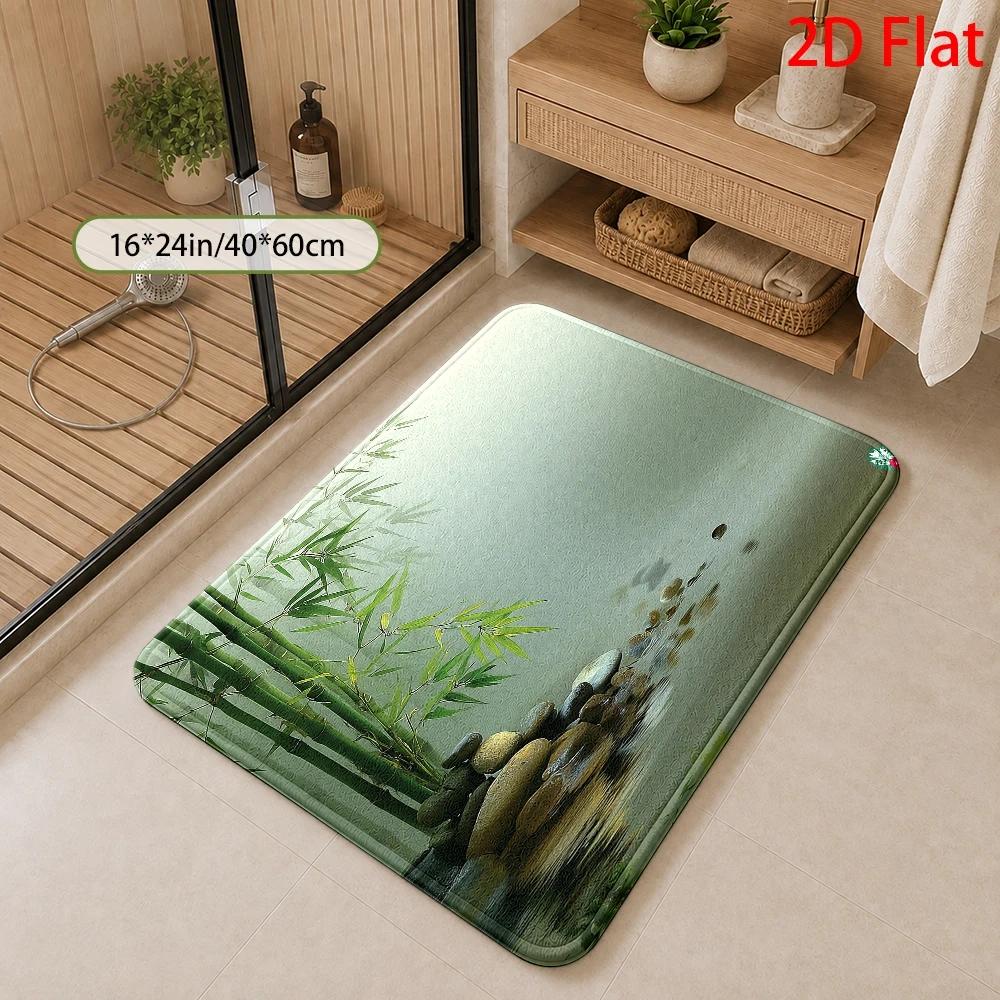 พรมเช็ดเท้ากันน้ำสำหรับห้องน้ำ - Bamboo Bath Mat บทวิจารณ์และราคา