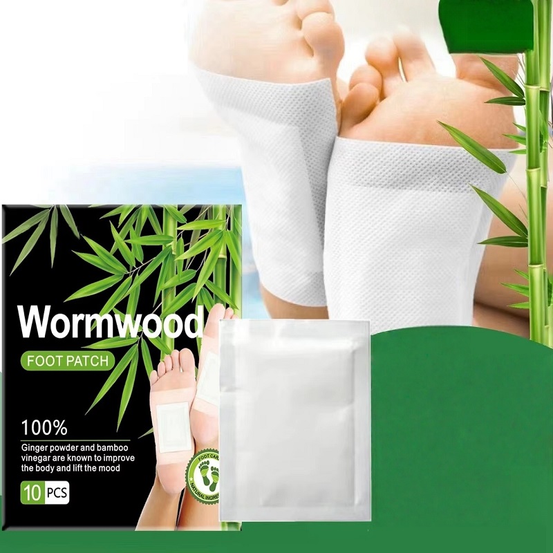 10 ชิ้น Wormwood Foot Patch Ho - Detox Foot Patch บทวิจารณ์และราคา