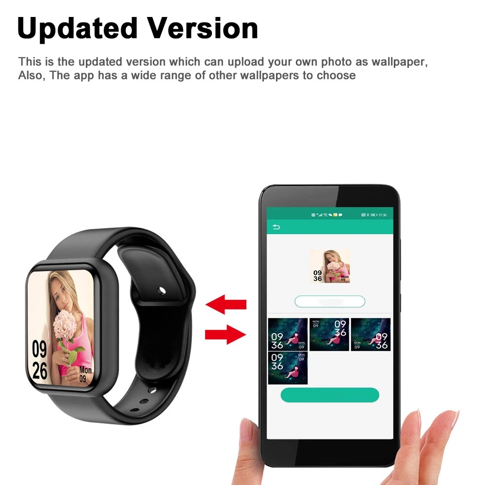 สมาร์ทวอท์ชสําหรับผู้ชายผู้หญิ - Health Wellness Bracelet บทวิจารณ์และราคา