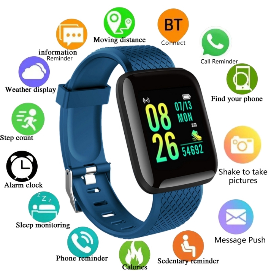 กีฬาSmartwatchสร้อยข้อมือฟิตเน - Health Wellness Bracelet บทวิจารณ์และราคา