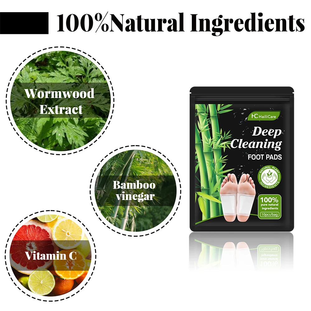 10 ชิ้น/ถุงแผ่นแปะเท้าดีท็อกซ์ - Detox Foot Patch บทวิจารณ์และราคา