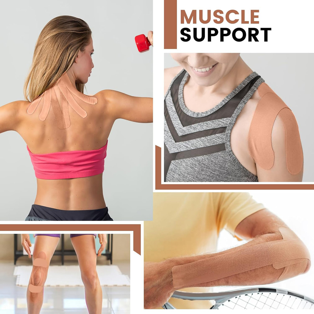 พรีคัทเทปกายภาพ 5 ม้วน |   เทป - Sports Taping Precut บทวิจารณ์และราคา