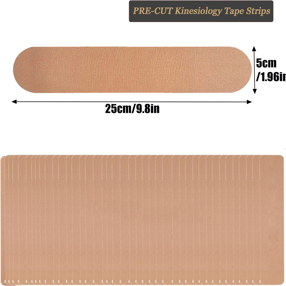เทปคิเนซิโอโลยีแบบตัดสำเร็จ 10 - Sports Taping Precut บทวิจารณ์และราคา