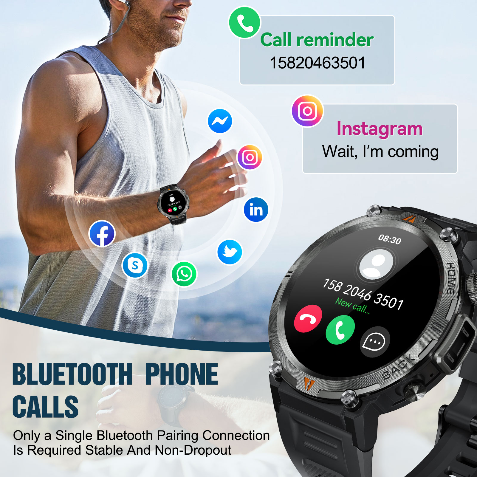 EIGIIS KE3 บลูทูธสมาร์ทนาฬิกาผ - Health Wellness Bracelet บทวิจารณ์และราคา